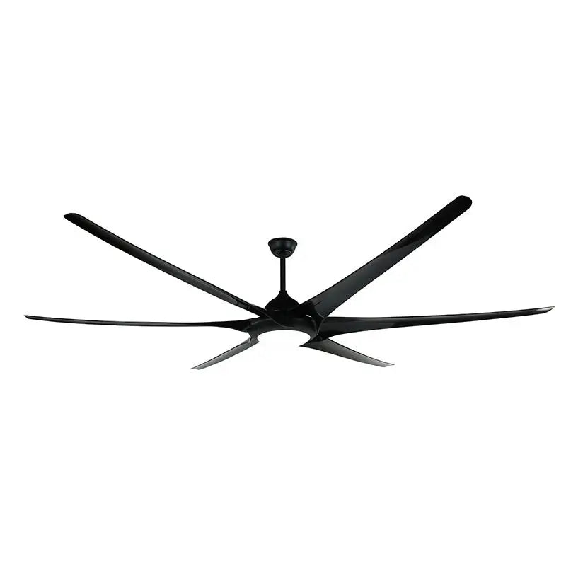100 Inch Large Ceiling Fan Lamp Nordic Retro Restaurant Fan Lamp 110V 220V Blades Can Reverse Big Wind Silent DC Ceiling Fan