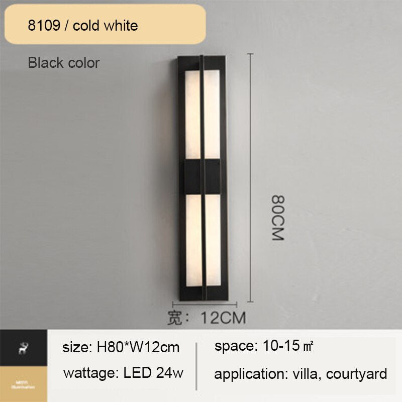 New Modern Copper Outdoor Light