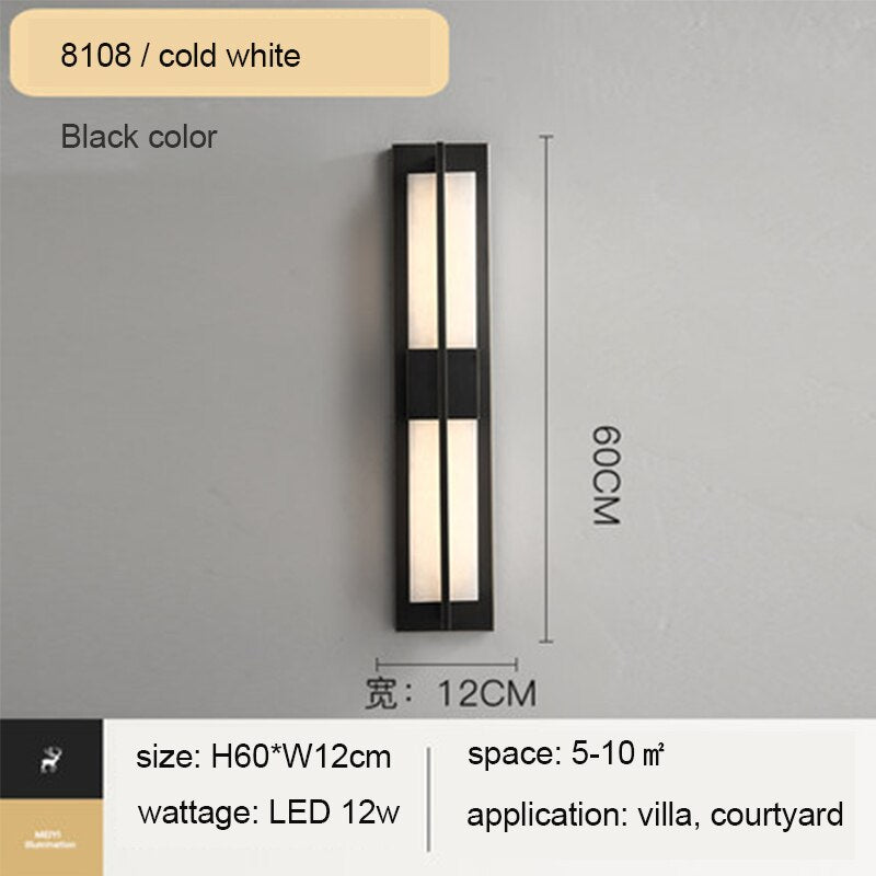 New Modern Copper Outdoor Light