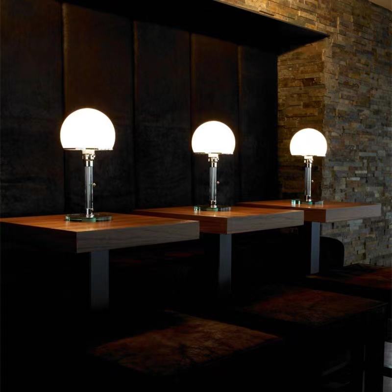 luxury Crystal glass desk lamp