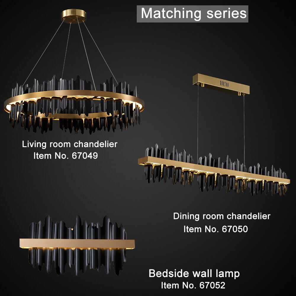 Flame Design Chandelier For Dining Room