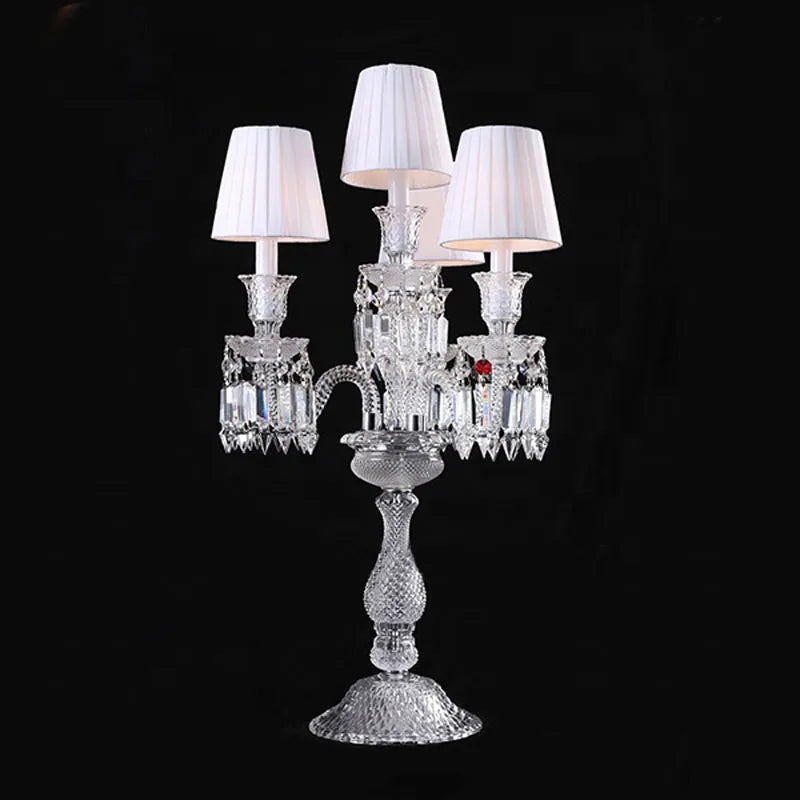 Moder Table Lamp Modern Crystal Desk Lamp Nordic Standing Lamps Living Room Luminaria Tripot Lamps deco salon Stand light