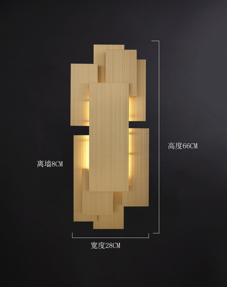 Postmodern minimalist decorative wall lamp