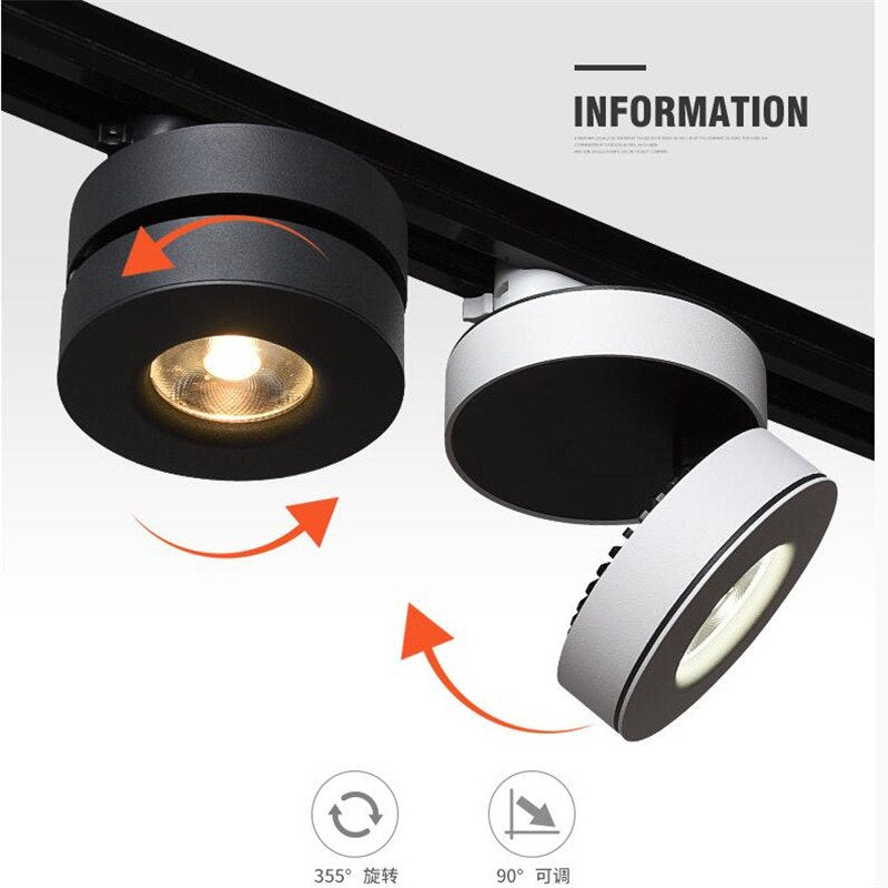 Mall Ceiling Rail Track lighting