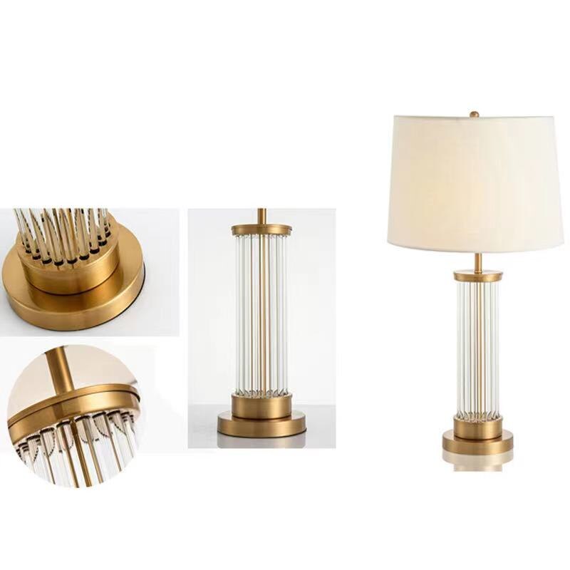 bedroom Crystal Table Lamp