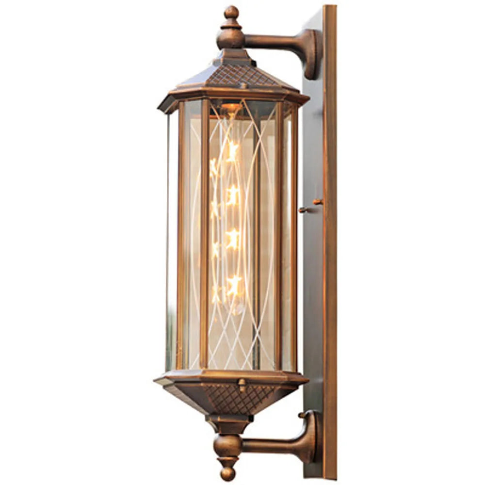 Outdoor simple waterproof wall lamp exterior wall terrace garden lamp creative aisle outdoor balcony corridor wall light