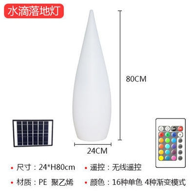 Led Light-emitting Teardrop Lamp
