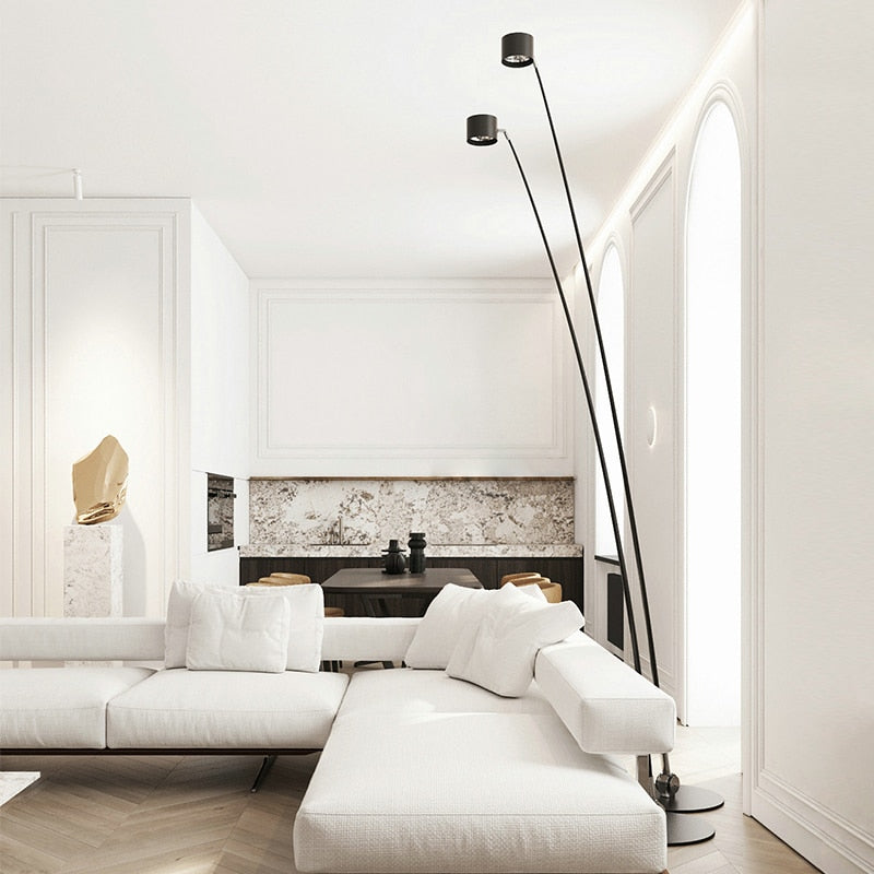 Minimalist Long Pole Led Floor Lamp