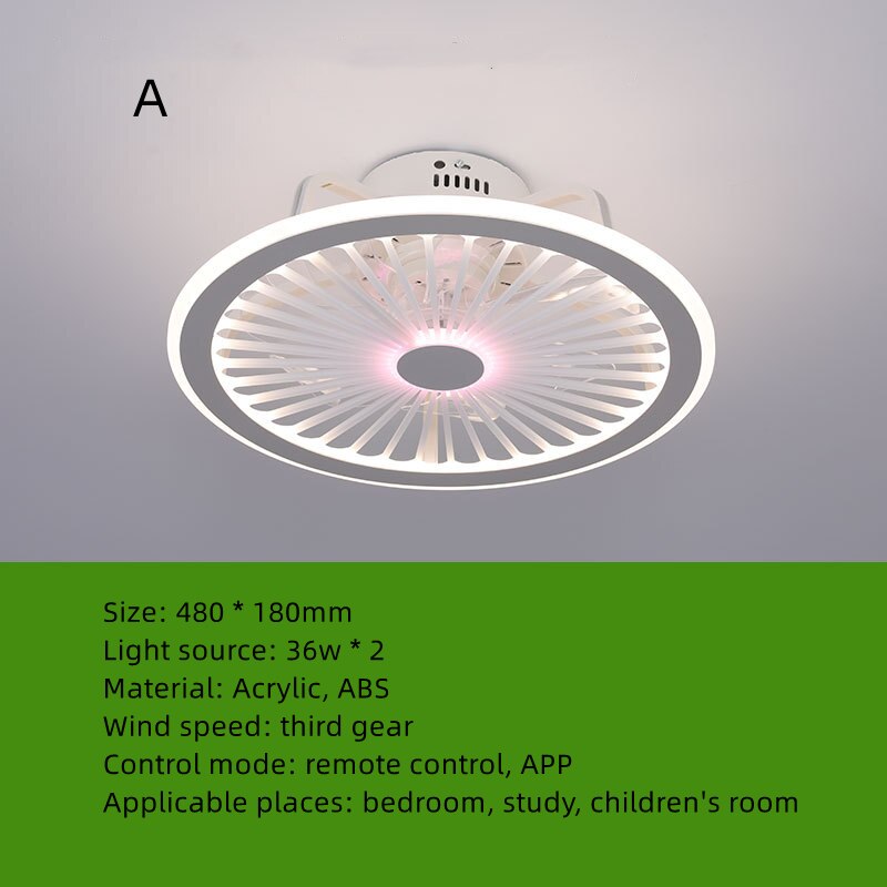 Modern Ceiling Lamps Smart Fan