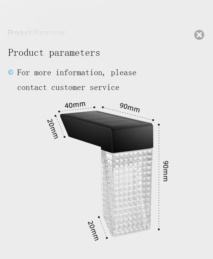 Solar Outdoor Stair Lights LED Lights
