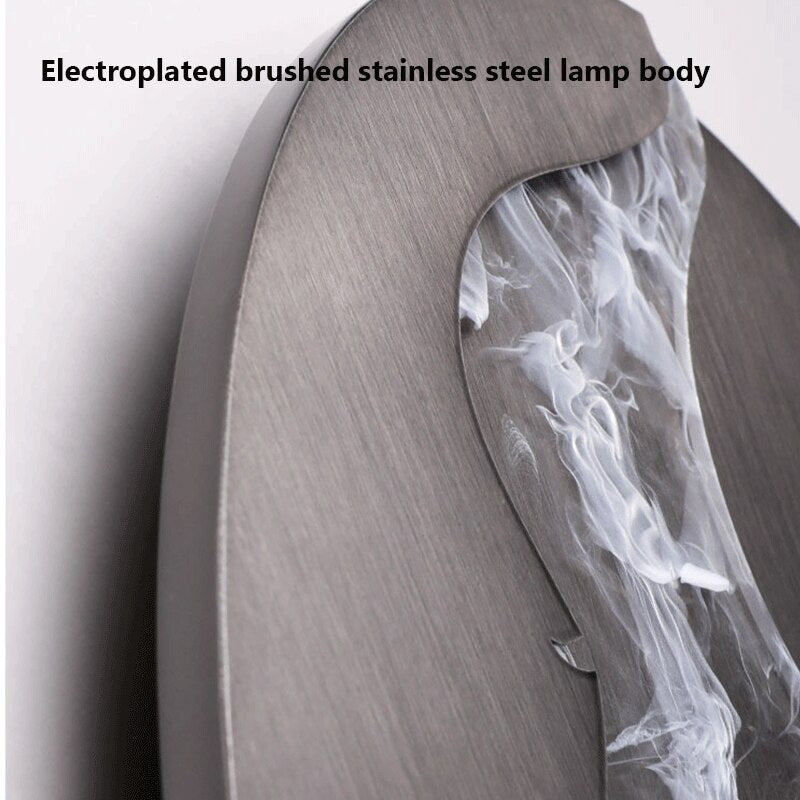 Abstract Girl Face Modeling Wall Lamp