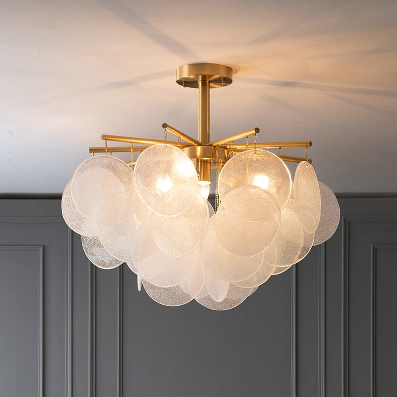 Diamond Glasses LED Chandelier