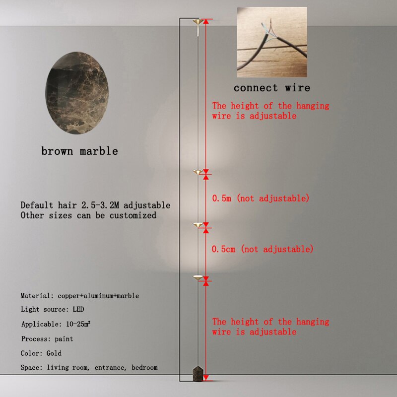 Nordic Background LED Floor Lamp