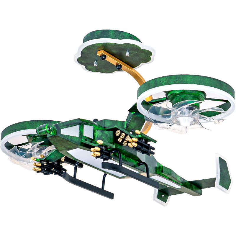 Kids plane Chandelier Ceiling fan