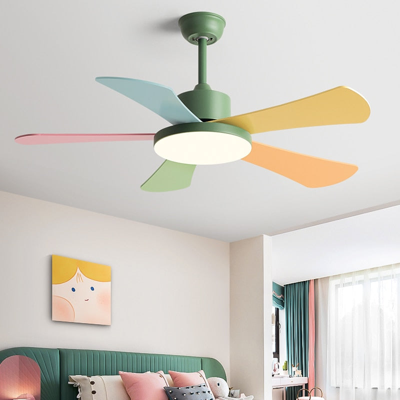 Children Room Ceiling Fan Light