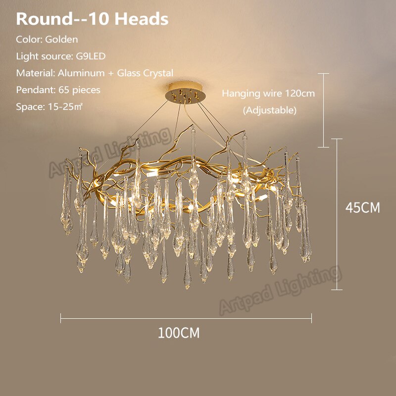 Modern Crystal Ceiling chandelier