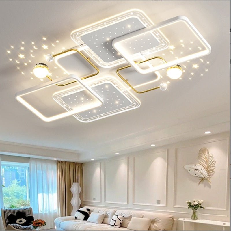 Luxury Intelligent LED Ceiling Lamp