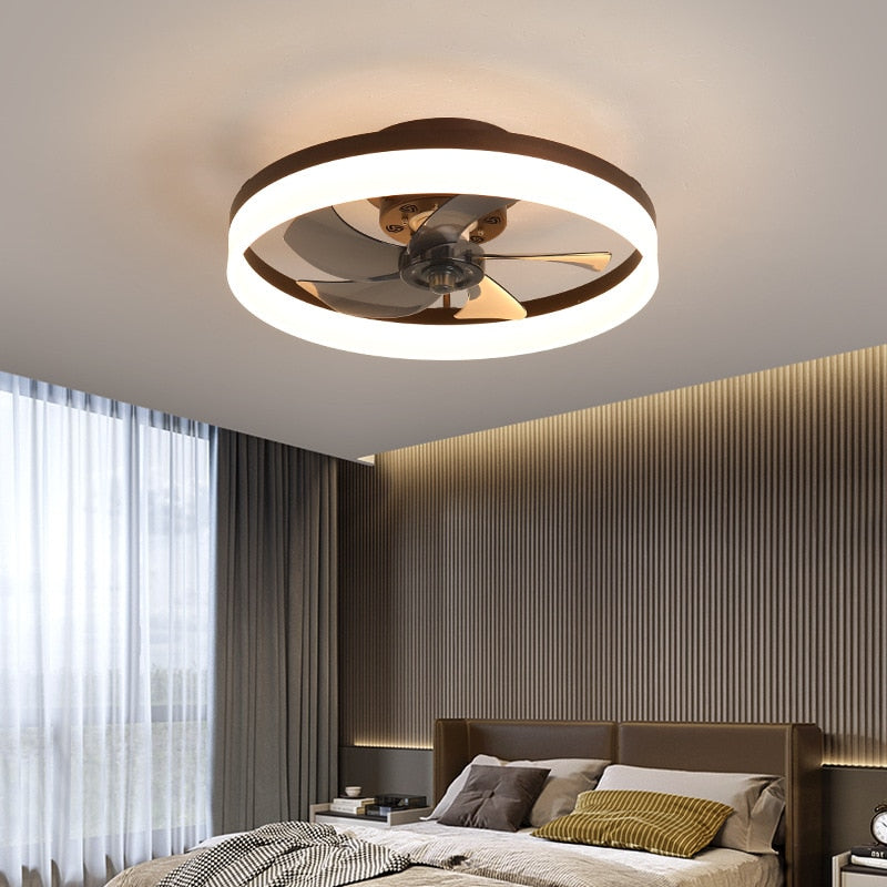 LED Ceiling Light Fans AC DC Fan