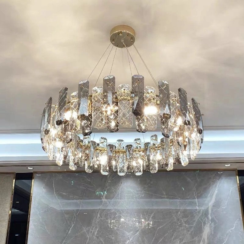 Luxury Modern Crystal LED Ceiling Light