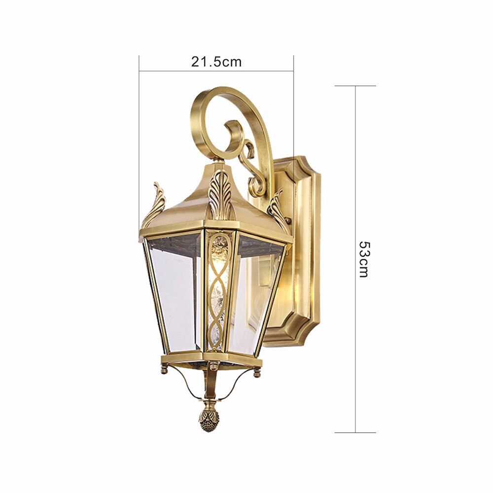 rass Post Waterproof Column Light