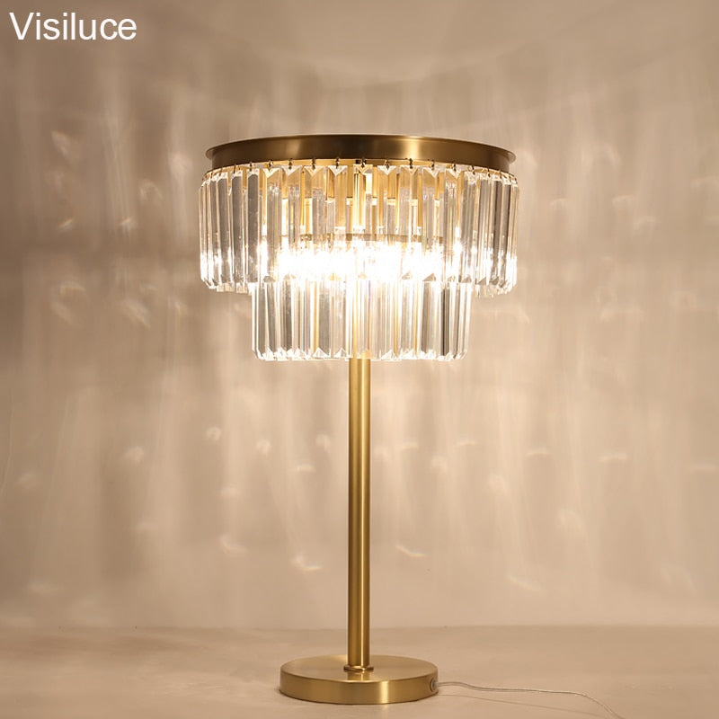 modern luxury bedside lamp
