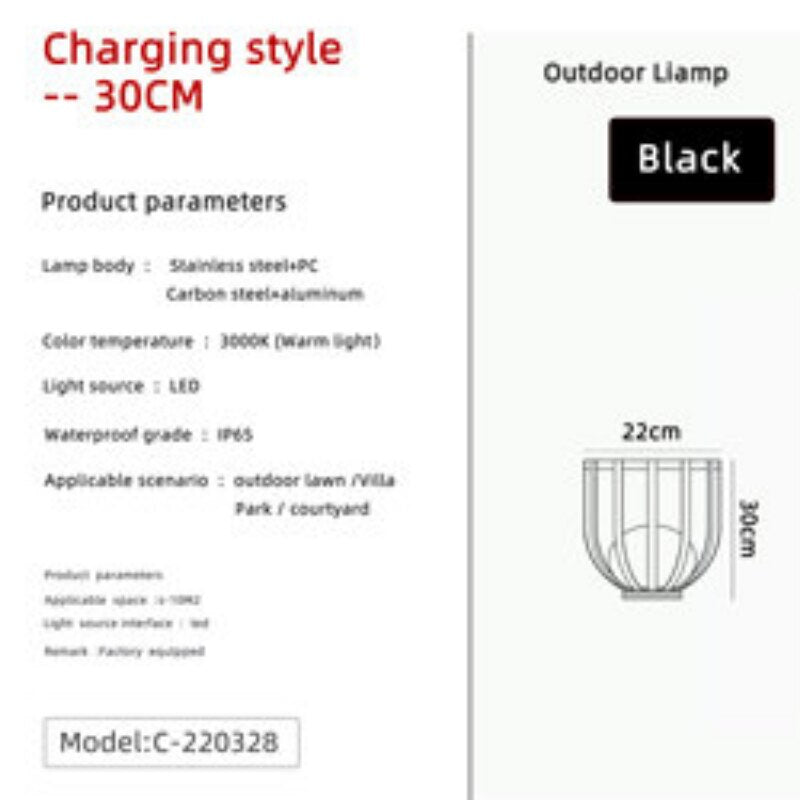 Portable Solar Waterproof Lights