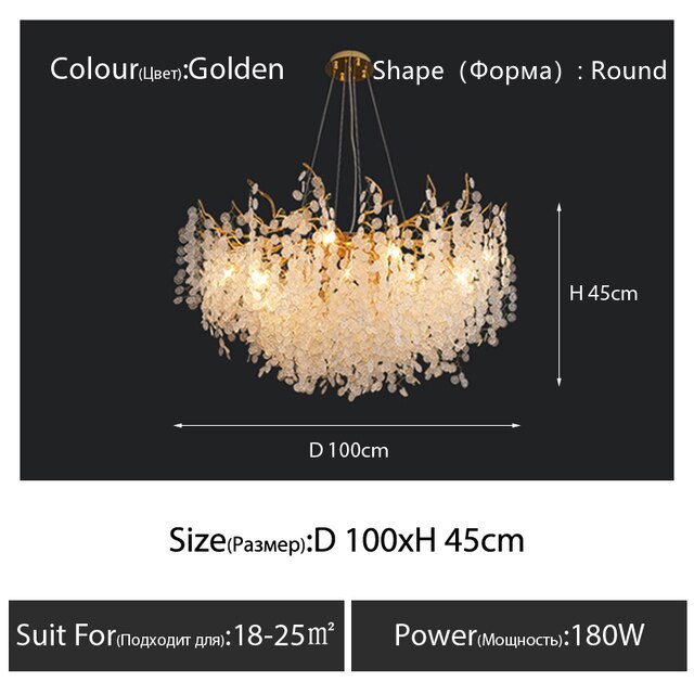 Modern Luxury Dining Table Chandeliers