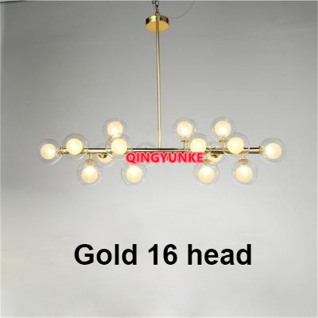 Glass Ball Lamp Led Chandelier
