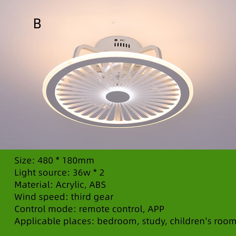 Modern Ceiling Lamps Smart Fan