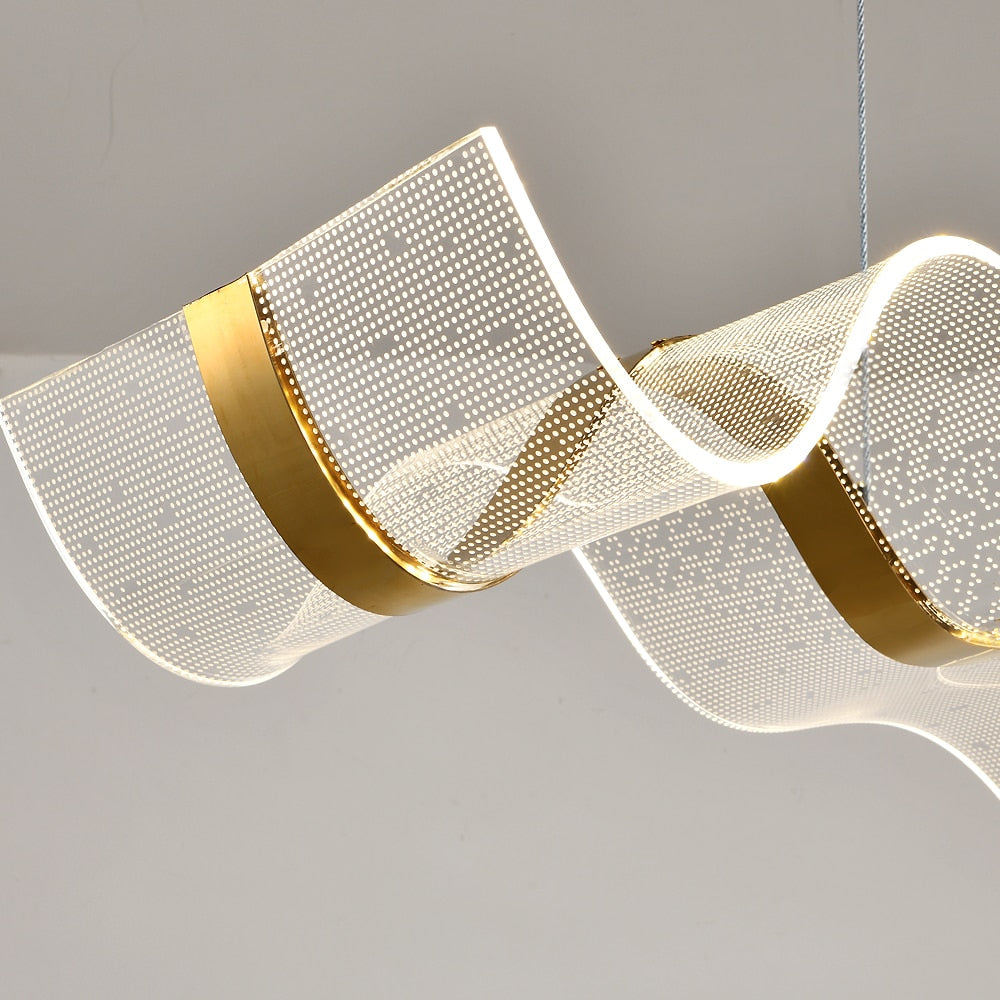 Modern led chandelier for dining room