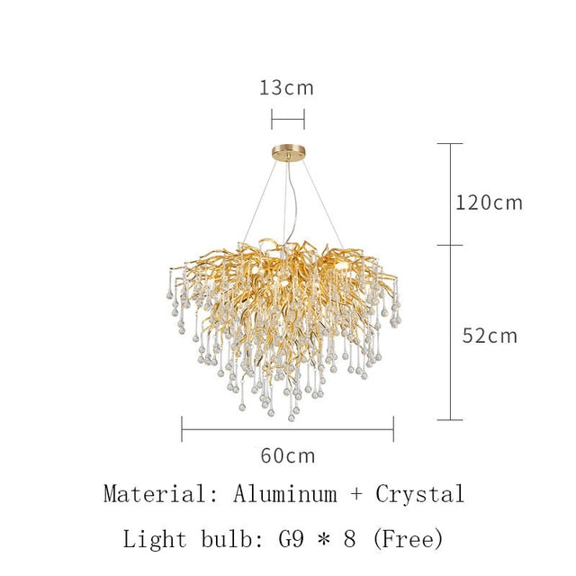Modern Luxury Dining Table Chandeliers