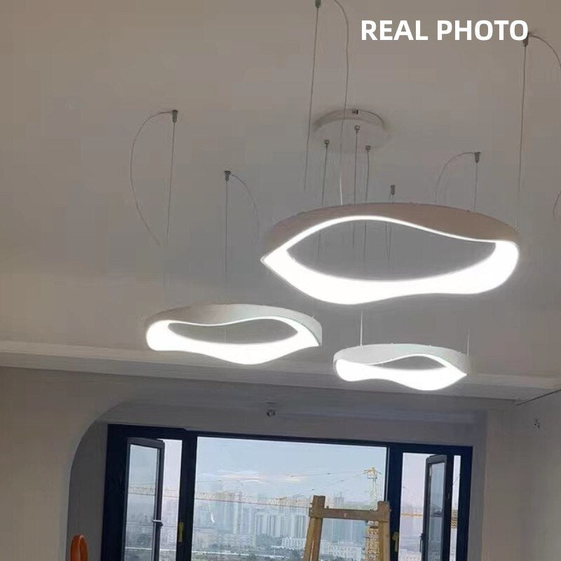 Minimalism Indoor Led Art Chandelier