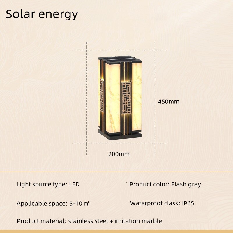 Outdoor Solar LED Lawn Light
