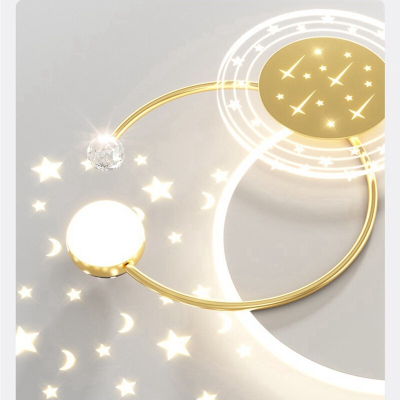 Luxury Intelligent LED Ceiling Lamp