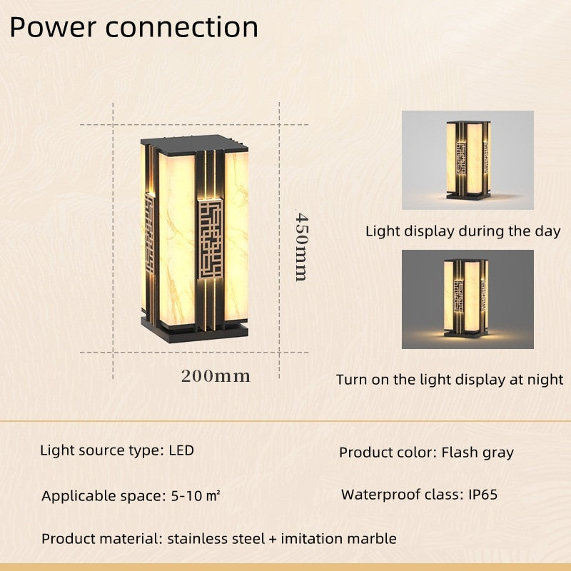 Outdoor Solar LED Lawn Light