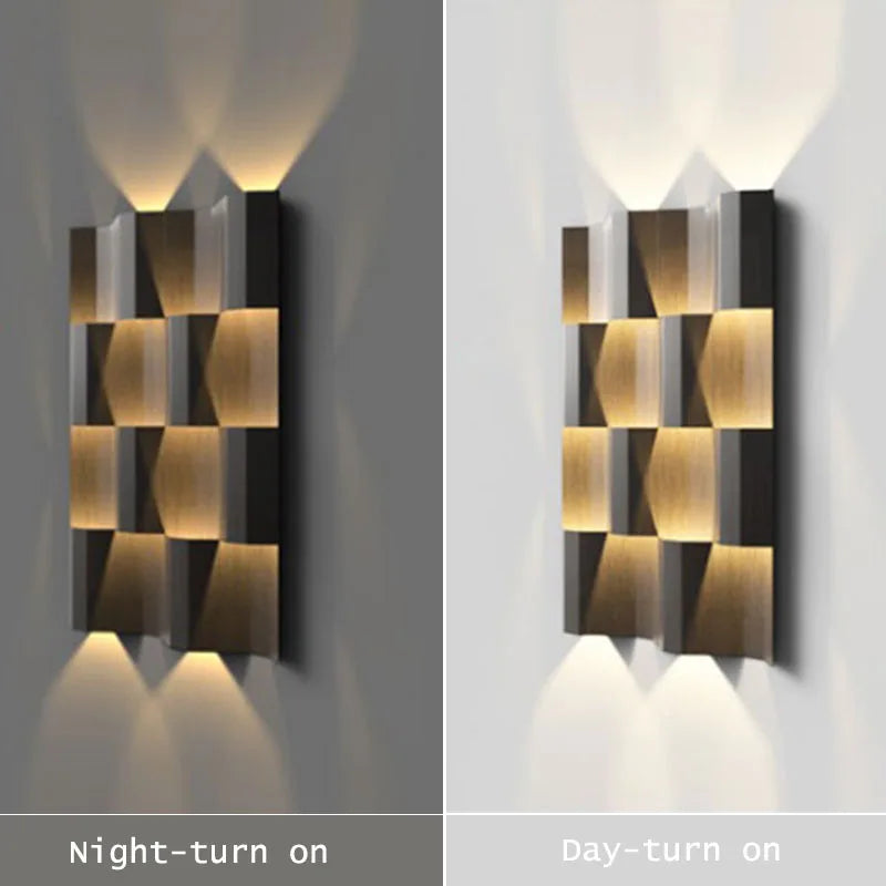 Outdoor Garden Wall Light Stainless steel Waterproof Wall Sconces Anti-Rust Wall Mount Light Fixtures for Front Porch Garage Dec