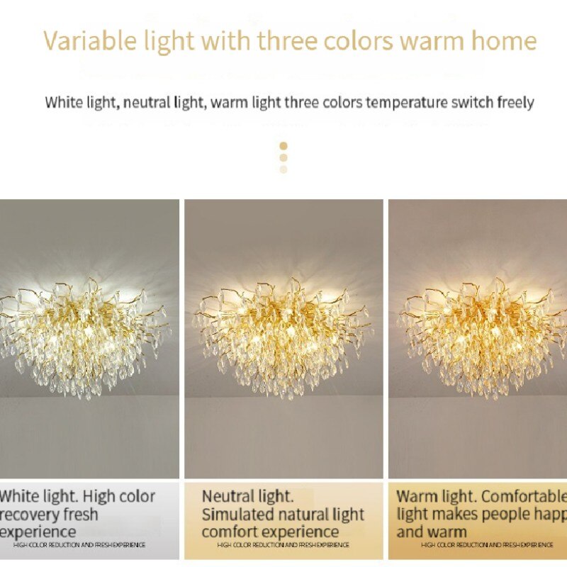 Luxury Crystal Chandelier For Kitchen Dining