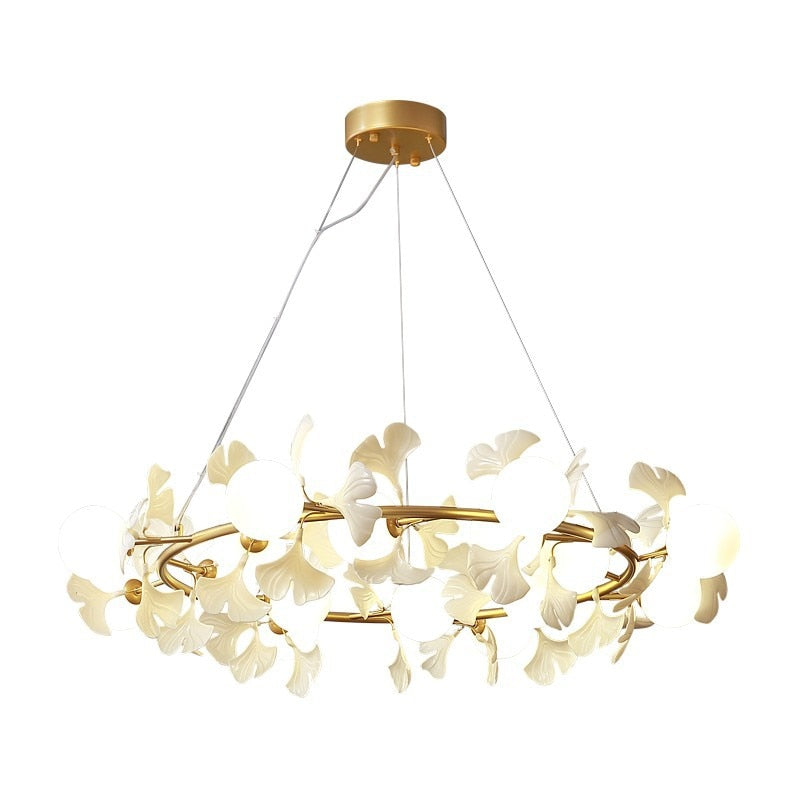 Petal Leaf Branch Ceiling Light