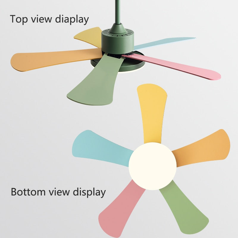 Children Room Ceiling Fan Light
