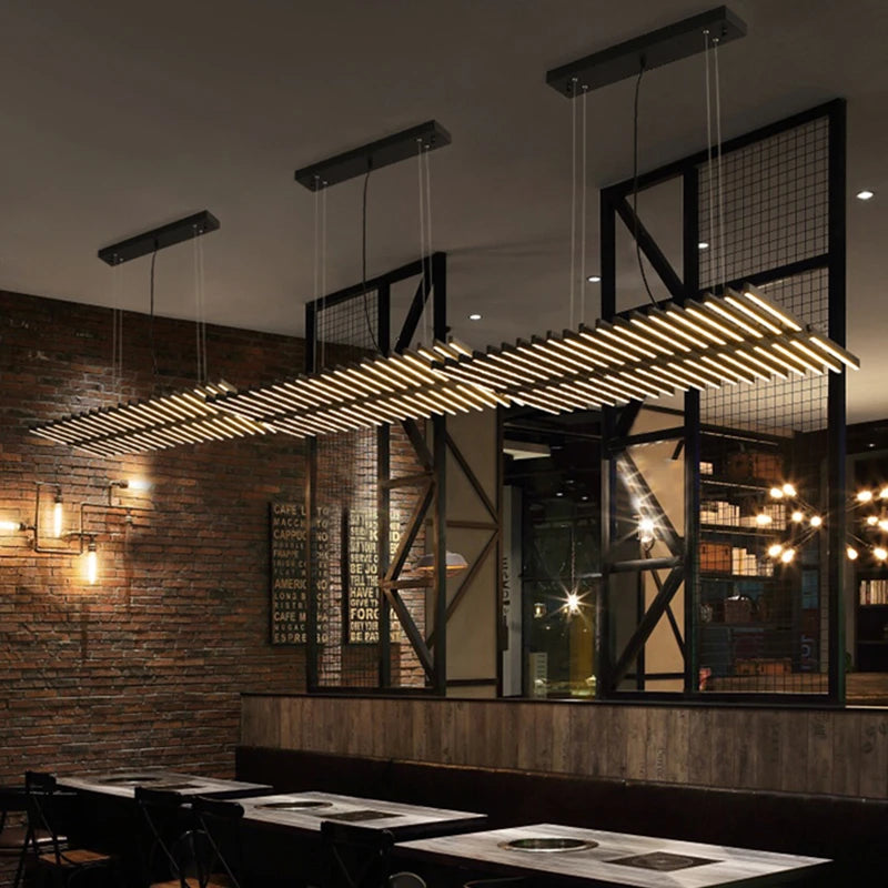 Nordic Designer Led Pendant Lights Modern Office Hanghing Lamps Kitchen Living Dining Room Tables Home Decor Ceiling Chandeliers