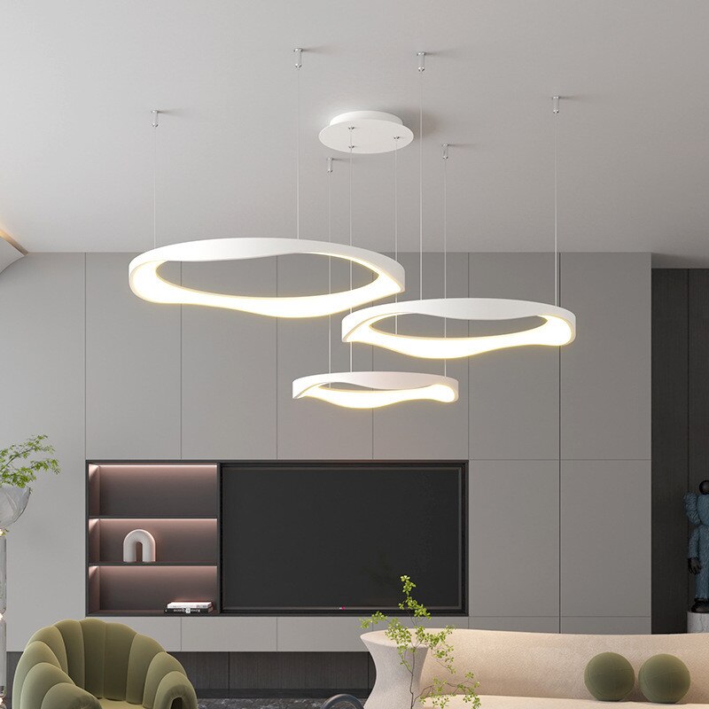 Minimalism Indoor Led Art Chandelier