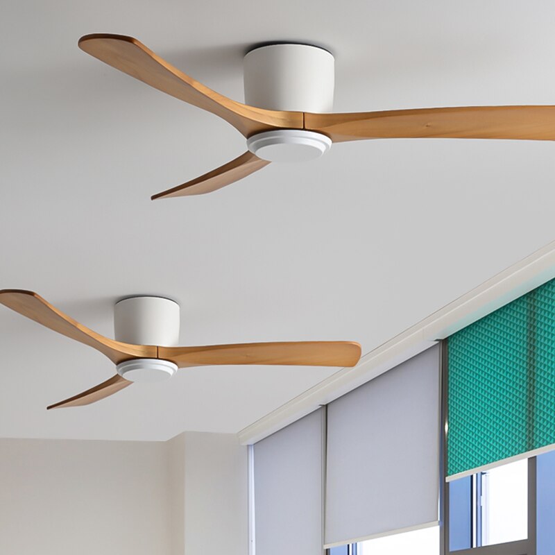 New Nordic Wood Ceiling Fan