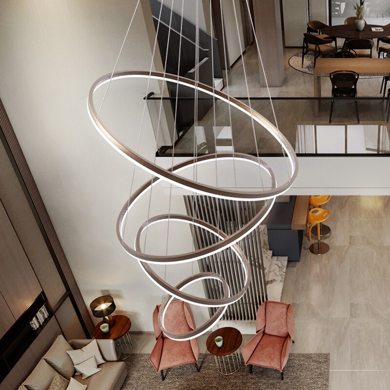 5 Round Ring Led Pendant Lamp