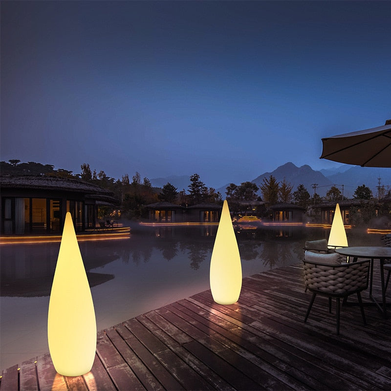 Led Light-emitting Teardrop Lamp