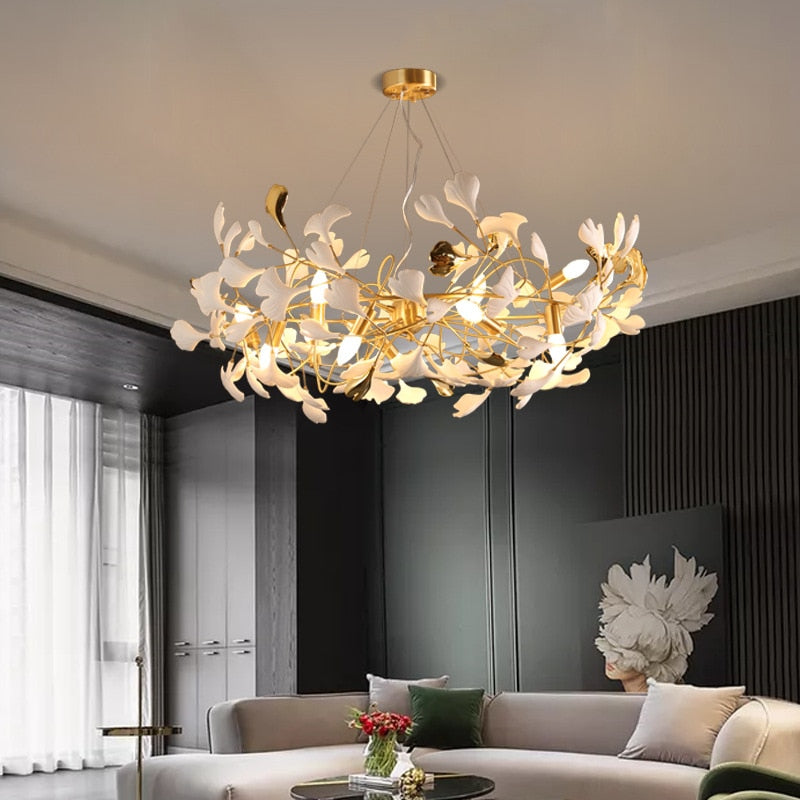 Room Decoration Nordic Ceramic Chandelier
