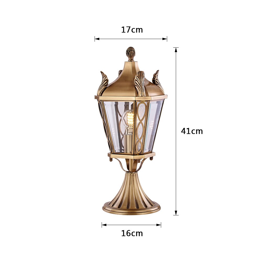 rass Post Waterproof Column Light