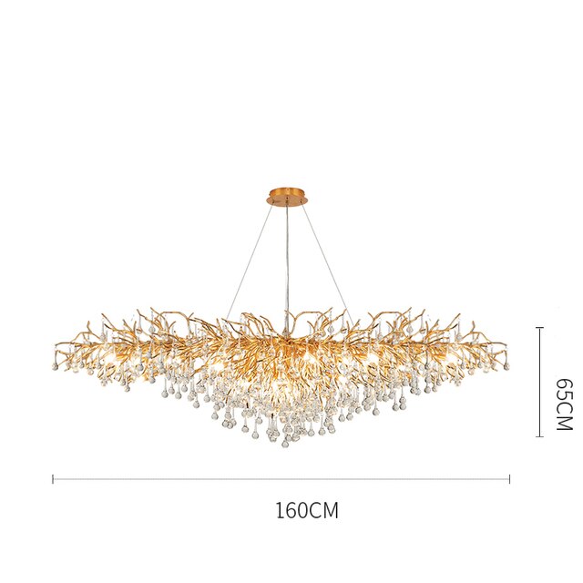 Modern Luxury Dining Table Chandeliers