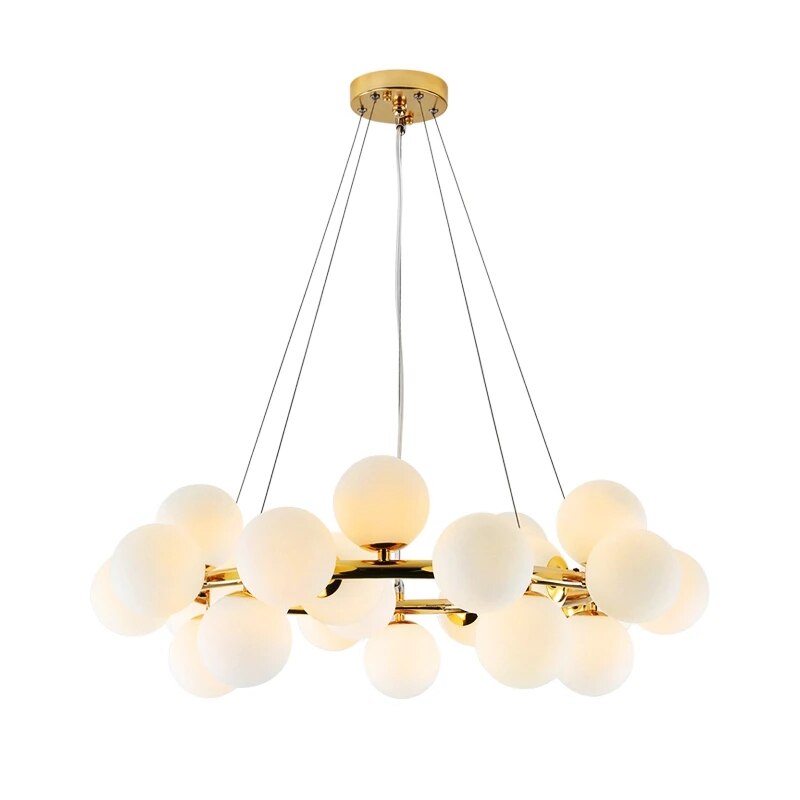 Glass Ball Lamp Led Chandelier