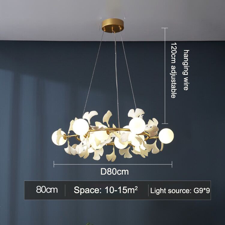 Petal Leaf Branch Ceiling Light