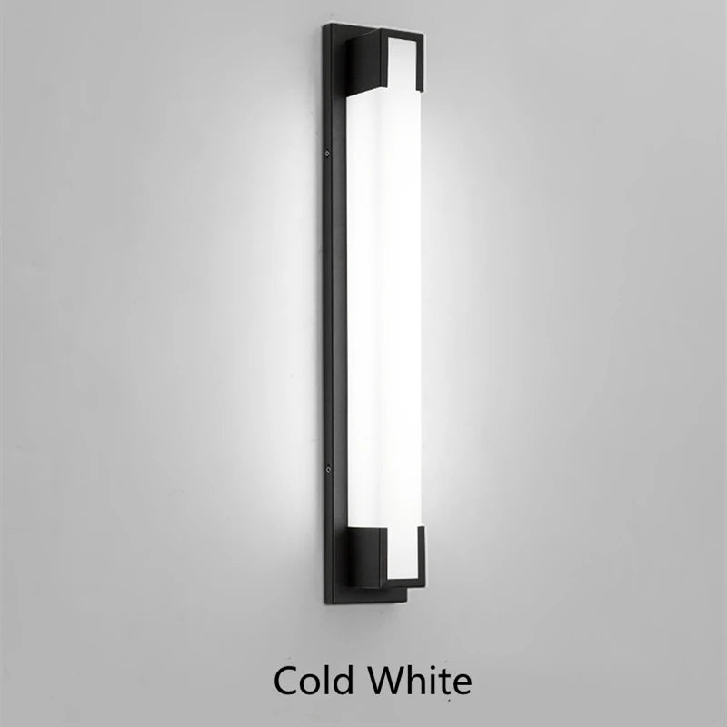 Modern Simple Outdoor Waterproof LED Wall Lamp 85-265V Garden Courtyard Villa Hotel Gate Wall Lamp Exposure Lamp Lighting